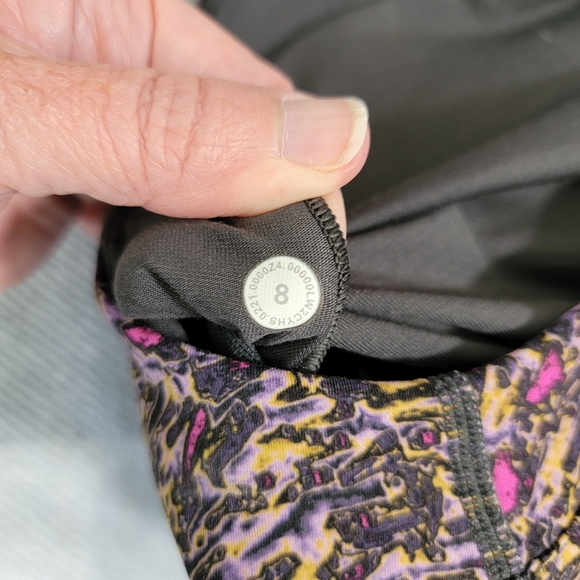 Lululemon Wunder Train Long Line Bra Medium Support C/D Racerback Topography 8 - Picture 8 of 10